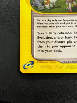 Town Volunteers 136/147 - Aquapolis Regular Vintage Pokemon TCG Card LP e-Reader - Image 2