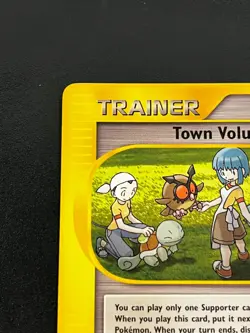 Town Volunteers 136/147 - Aquapolis Regular Vintage Pokemon TCG Card LP e-Reader - Image 5