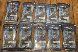 Magic the Gathering: Murders at Karlov Manor Play Booster Pack Sealed Lot of 10 - Image 1
