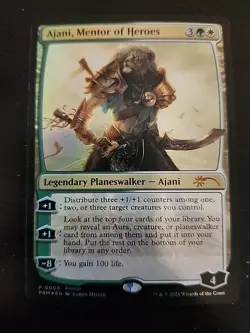 Ajani, Mentor of Heroes Promo Foil Mythic MTG Magic - Image 1