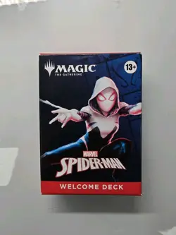 Spider Gwen Red Magic The Gathering MTG Marvel SPIDER-MAN Welcome Deck Sealed - Image 1