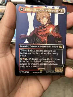 Joshua, Phoenix's Dominant (Borderless) Final Fantasy Foil - Image 1