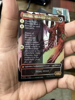 Joshua, Phoenix's Dominant (Borderless) Final Fantasy Foil - Image 4