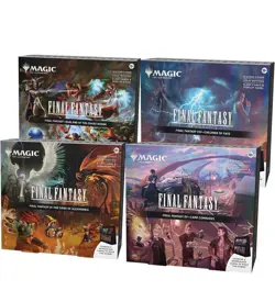 MTG FINAL FANTASY SCENE BUNDLE - PREORDER! All 4 Boxes Included - Image 1