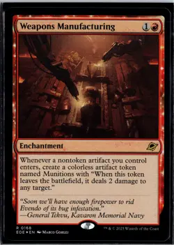 Weapons Manufacturing Edge of Eternities #168 FOIL - Image 1