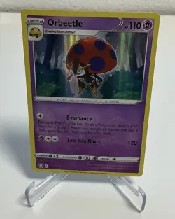 Pokemon TCG Orbeetle Sword & Shield - Battle Styles 065/163 Holo Rare NM/M - Image 1