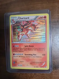 Pokemon TCG Charizard Legendary Treasures 19/113 Holo Holo Rare - Image 1