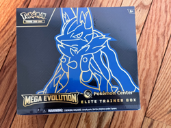 Pokemon TCG Mega Evolution Elite Trainer Box Mega Lucario IN HAND - Image 1