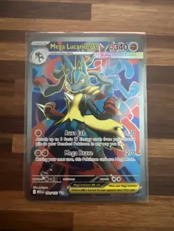 Pokemon TCG Mega Lucario EX 160/132 Ultra Rare Holo Metal Evolutions - English - Image 1