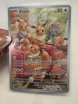 Pokemon Eevee 188/167 Sv06: Twilight Masquerade Holo - Image 1