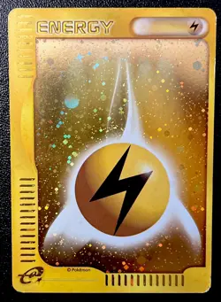 Japanese Lightning Energy MP+ Cosmos Holo Cool Swirl McDonald’s Pokemon Promo! - Image 1