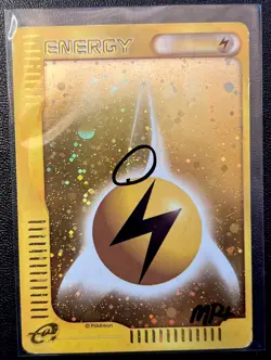 Japanese Lightning Energy MP+ Cosmos Holo Cool Swirl McDonald’s Pokemon Promo! - Image 3