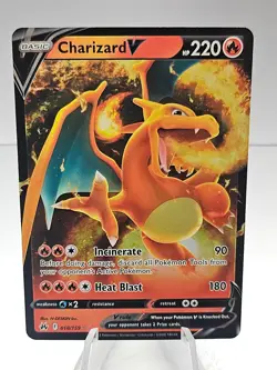Pokemon TCG Charizard V Crown Zenith 018/159 Holo Ultra Rare - #4 - Image 1