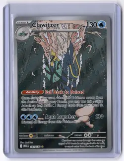 Clawitzer 141/132 Pokemon Mega Evolution Illustration Rare NEAR MINT! - Image 1