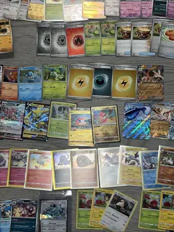Pokemon TCG S&V SWSH Era Lot With EX’s, Cosmo Holos / Promos Tons Of Holos 151 - Image 3