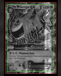 M Gengar EX 2014 Pokemon XY Phantom Forces 35 Holo M Gengar EX AGS 9 PSA CGC BGS - Image 3