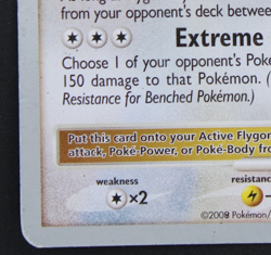 Pokemon TCG Flygon Lv. X World Championship 2009 Singles 105/111 LP - Image 5