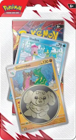 Pokemon TCG: Destined Rivals Gastrodon Checklane Promo Blister - Factory Sealed! - Image 3