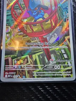 Riolu Pokemon Center Stamped Mega Evolution Promo Black Star NM 10 010 English - Image 3