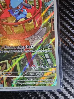 Riolu Pokemon Center Stamped Mega Evolution Promo Black Star NM 10 010 English - Image 5