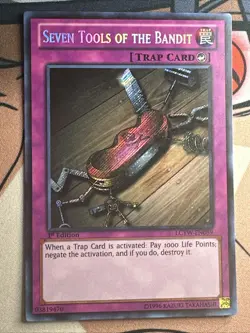 Seven Tools of the Bandit - LP - LCYW-EN089 - 1st Edition - Secret Rare - Image 1