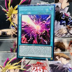 Yugioh *CRIMPED EDGE Seventh Tachyon MZTM-EN016 Collector's Rare Near Mint - Image 1