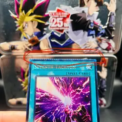 Yugioh *CRIMPED EDGE Seventh Tachyon MZTM-EN016 Collector's Rare Near Mint - Image 3