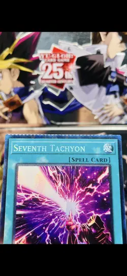 Yugioh *CRIMPED EDGE Seventh Tachyon MZTM-EN016 Collector's Rare Near Mint - Image 5