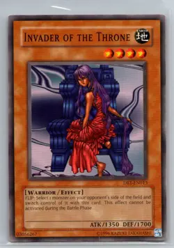 Dark Beginning 1 #DB1-EN013 Invader of the Throne - VG - Image 1