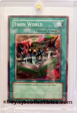 Yu-Gi-Oh! TOON WORLD MRL-076 Super Rare Magic Ruler - Light Play 🍒 - Image 1