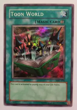 Yu-Gi-Oh! TOON WORLD MRL-076 Super Rare Magic Ruler - Light Play 🍒 - Image 2