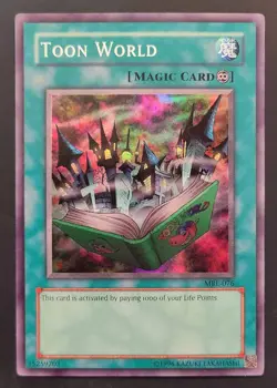 Yu-Gi-Oh! TOON WORLD MRL-076 Super Rare Magic Ruler - Light Play 🍒 - Image 4