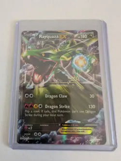 Pokemon TCG Rayquaza-EX XY Black Star Promos Holo Card XY73 - Image 1