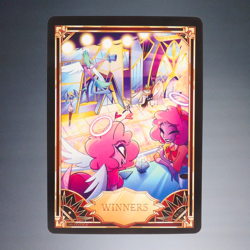 HAZBIN HOTEL TCG WINNERS #49/50 COMMON BLACK 2ND SERIES TRADING CARD TC - Image 1