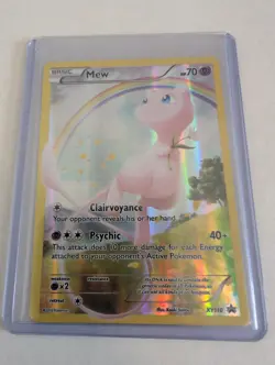 Pokemon Mew TCG XY110 Holo Black Star Promo Card - Image 1