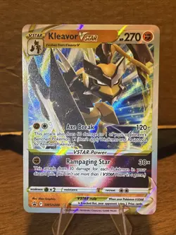 Pokemon TCG Kleavor VSTAR Sword & Shield SWSH249 Holo Promo Card NM/Mint - Image 1