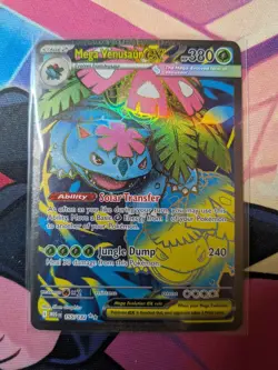 Mega Venusaur EX 155/132 Ultra Rare Mega Evolution ENGLISH Pokemon TCG Card - Image 1