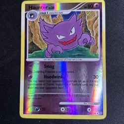 Pokemon TCG Haunter 40/100 Stormfront Reverse Reverse Holo Card NM Condition - Image 1