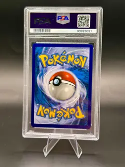 Pokemon Full Art Hau Trainer #144/145 SM Guardians Rising Card PSA 8 - Image 2