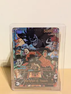 One Piece Card Game: Marshall D Teach (2) Unique Proxy Custom Card OP09-081 - Image 1