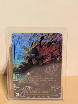 One Piece Card Game: Marshall D Teach Unique Proxy Custom Card OP09-081 - Image 1