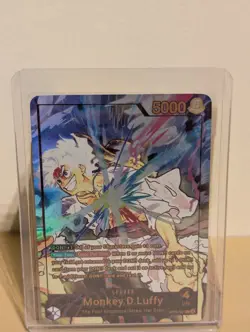 One Piece Card Game: Monkey D Luffy Gear 5 (2) Unique Proxy Custom Card OP09-061 - Image 1