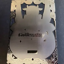 Goddess Story Gold METAL Card - Serial Number #/200! Anime Waifu BOA Cow Girl - Image 1