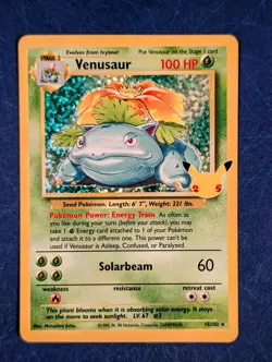 Pokemon TCG Venusaur Classic Collection Celebrations Card 15/102 NM - Image 1