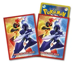 Pokemon Card Game Deck Shield Premium Mat Glen Alma & Sawblaze - Image 1