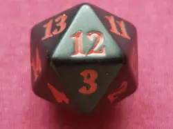 Magic The Gathering UNIVERSES BEYOND ASSASSIN'S CREED D20 SPINDOWN DICE DIE MTG - Image 5