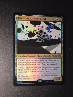 The Spot, Living Portal 0153 Rare Foil Spider-Man MTG - Image 1