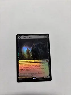 Eddie Brock M 0055 / Venom, Lethal Protector - MTG Marvel's Spider-Man FOIL - Image 1