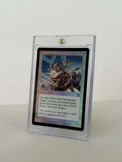 MTG Near Mint Foil Benevolent Bodyguard #5/143 Judgement (Magic the Gathering) - Image 1