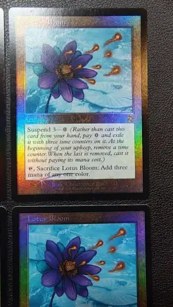 Digimon Card Mtg Promo Water Lily Flower/Lotus Bloom English Foil Old Fram Japan - Image 3